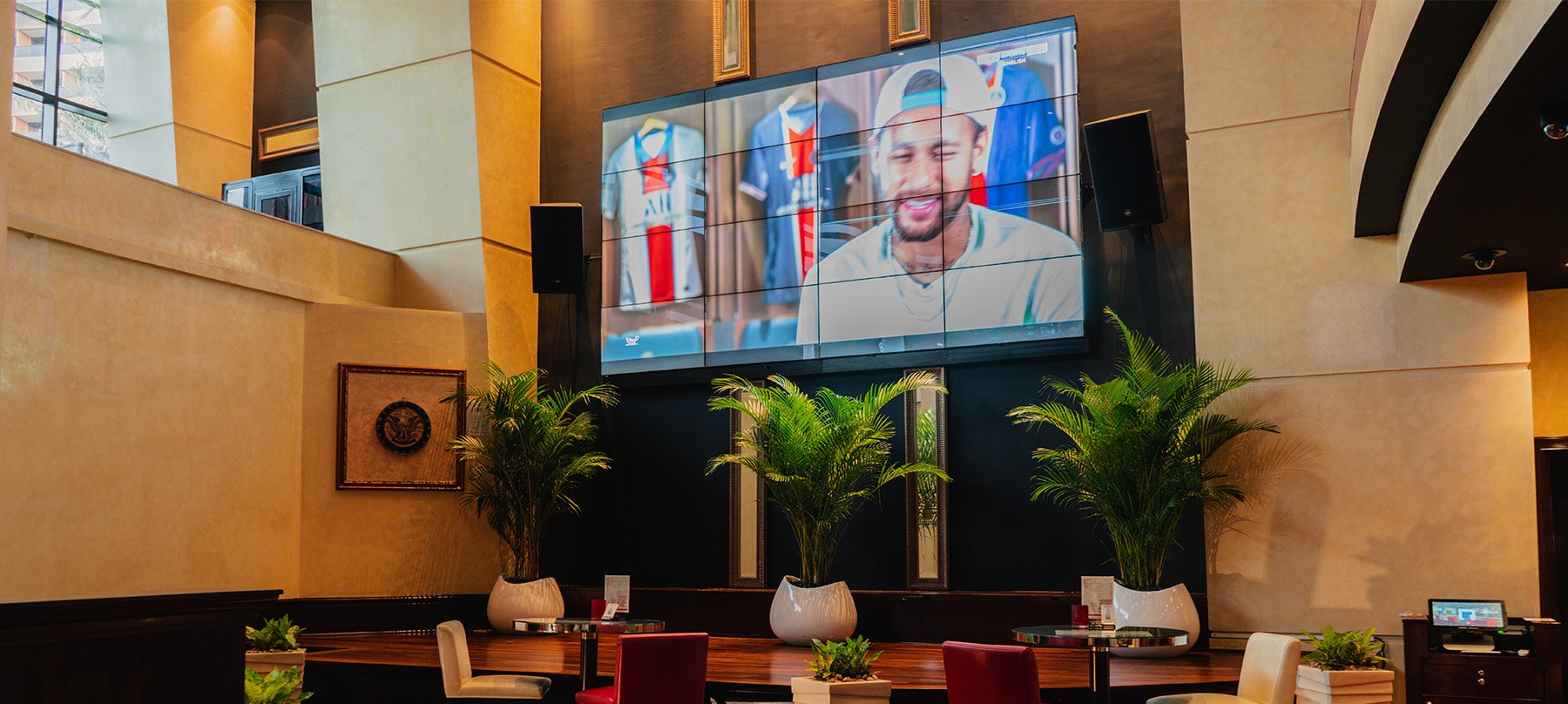 Shades Sports Bar & Restaurant in Dubai Marina.